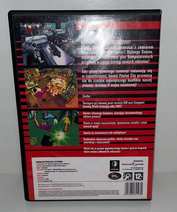 Freedom Force Vs The 3rd Reich BOX PL