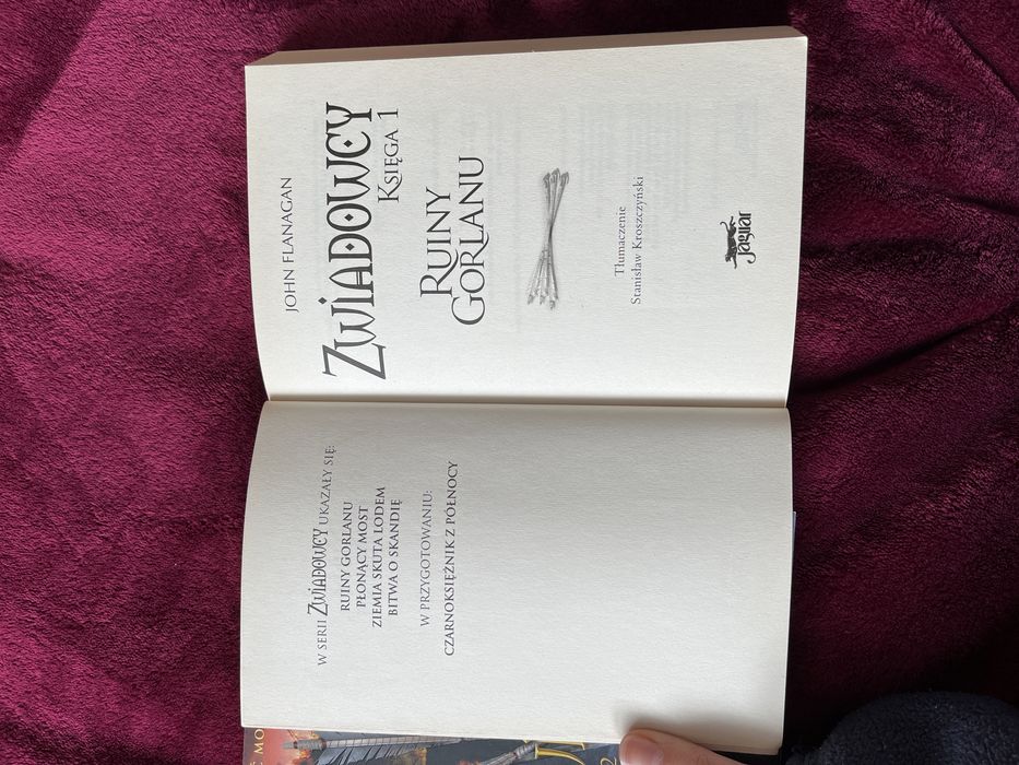 Zwiadowcy księga 1 i 2 John Flanagan