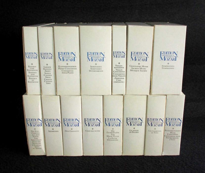 Colecção Edition Wolfgang Amadeus Mozart Deutsche Grammophon CD Áudio