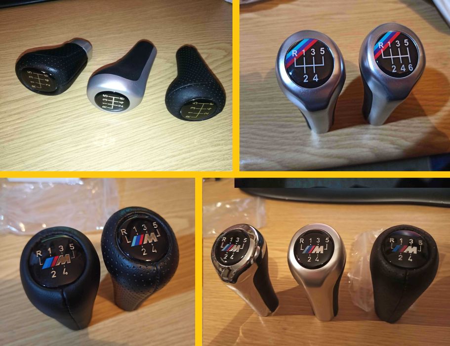 Punhos mocas velocidades BMW | SÉRIE 1 2 3 4 5 6 | PACK M Performance