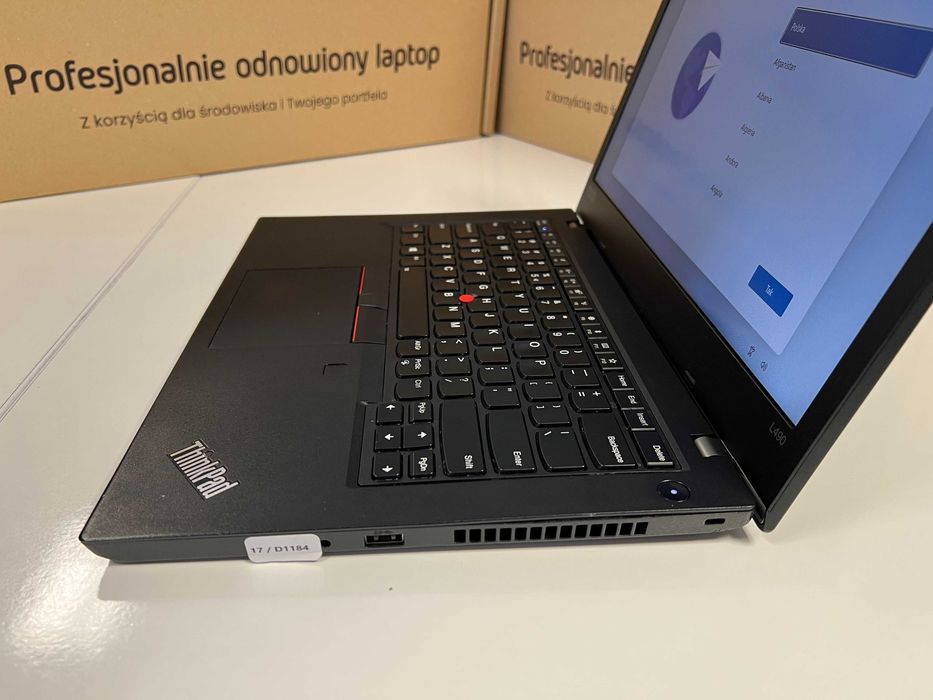 Laptop Lenovo Thinkpad L490 / i5-8265U / 16GB DDR4 / 256GB SSD / 14" Full HD / 33791 / W11P