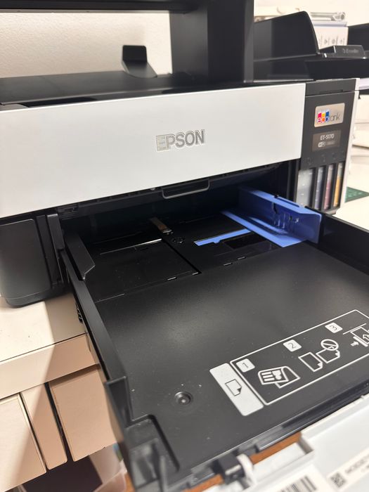 Impressora EPSON EcoTank ET-5170 (Multifunções - Jato de Tinta - Wi-Fi)