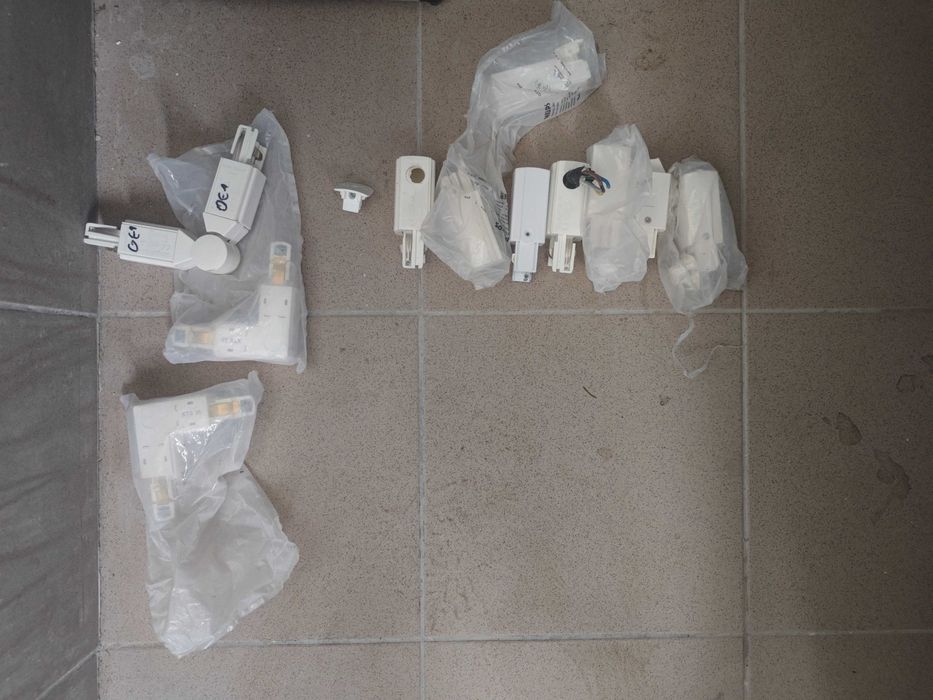 szynoprzewód 3 fazowy 2,5m , złączki i uchwyty