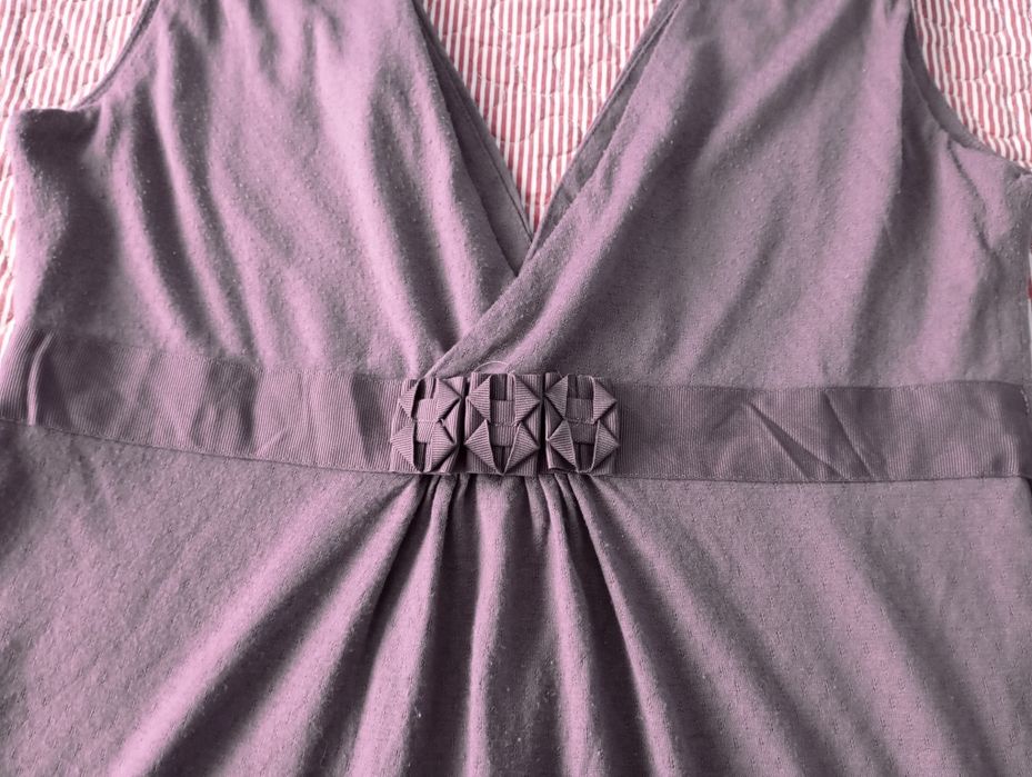 Top em tons lilás Mango