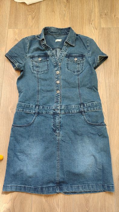 Джинсовий сарафан плаття