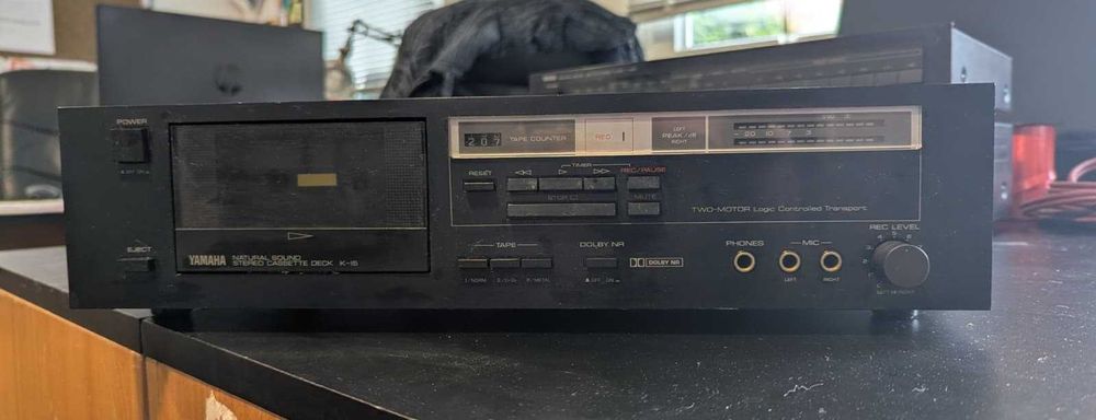 Yamaha K-15 – Deck de Cassetes Hi-Fi