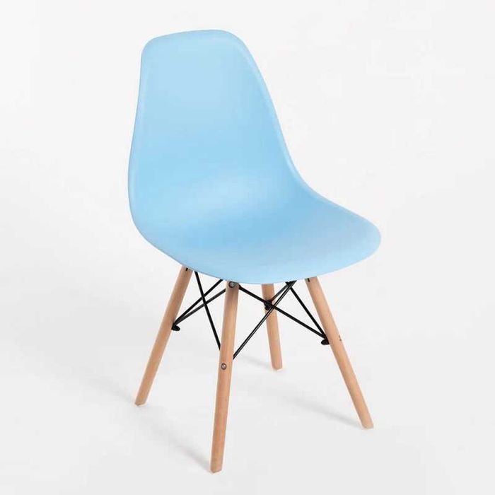 Cadeira Oslo - Disponível em Branco e Azul claro