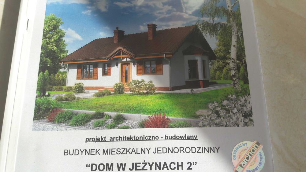 Projekt domu taniego w budowie