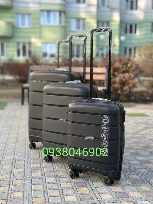 S,M,L Валіза 4 колеса HWF01 WINGS (Польща) 100% поліпропілен