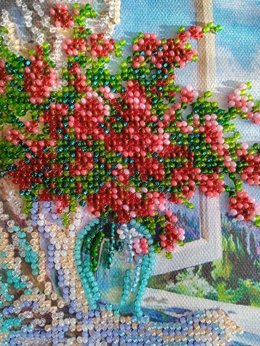 Картина вишита бісером