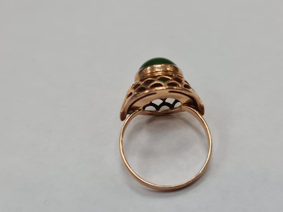 II poł. XX wieku! Złoty pierścionek/ Radzieckie 583/ 4.35 gram/ R14.5