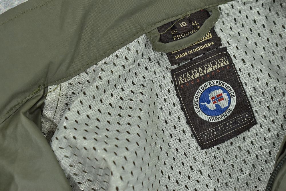 Napapijri Dziecięca Kurtka Wiatrówka Logowana / 10