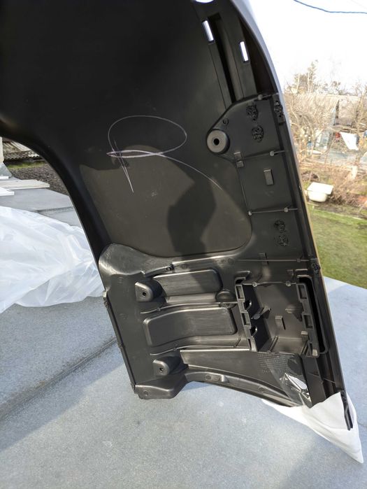 Задний бампер BMW E39 Sedan БМВ Е39  ZTBM07 Good Go