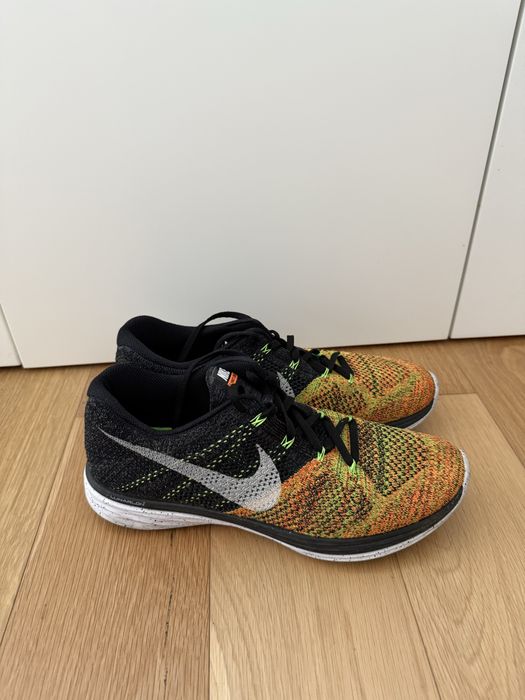 Ténis de corrida Nike Flyknit Lunar 3 - Semi-novos, Tamanho 45.5