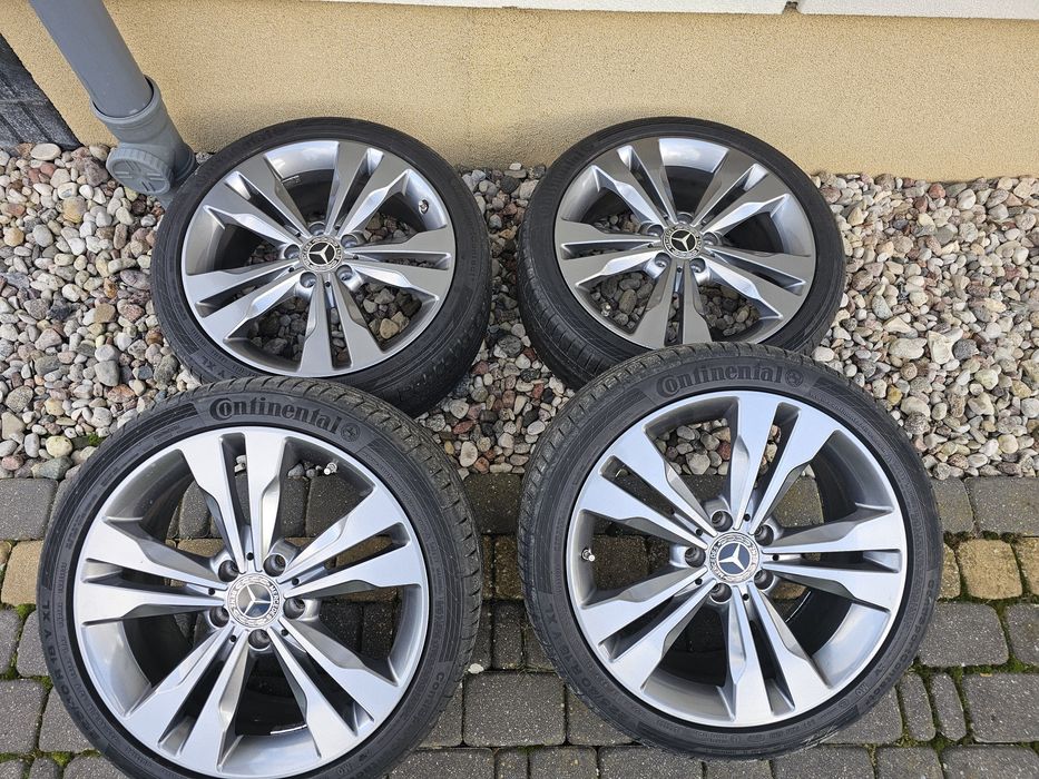Koła Mercedes 5x112 ET52 7,5J Felgi i Opony LATO.