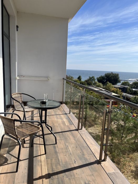 Посуточно Аркадия, Arcadia Sky, 2 этаж, 2 комнаты и терраса, пляж 100м