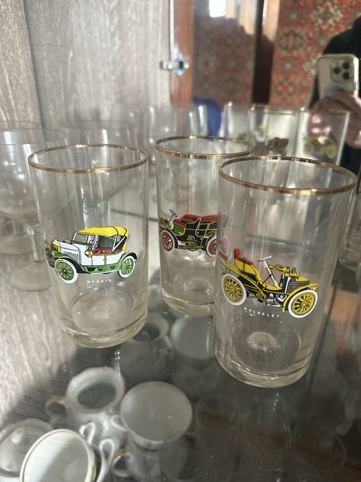 Стаканы, рюмки , бокалы