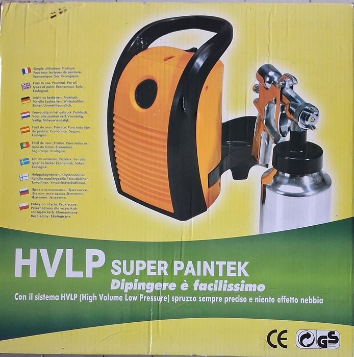 Pistolet lakierniczy elektryczny HVLP 600W