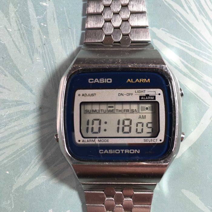 Zegarek Casio 25CS-16, Casiotron, Vintage, Japonia