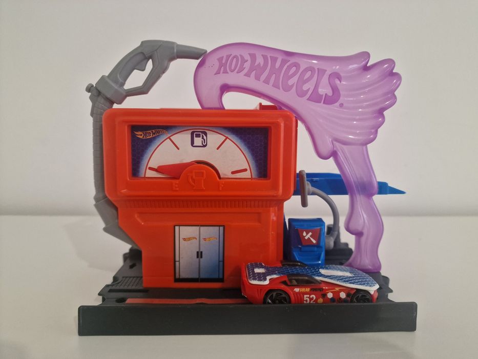 Pista Hot Wheels - Bomba de Gasolina - Como nova