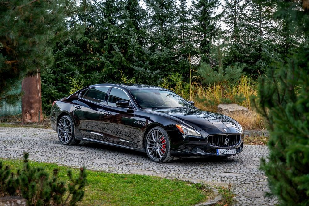 Maserati Quattroporte GTS / 3.8 V8 530KM / RWD / Full Opcja / serwis / Faktura BEZWYPADKOWY