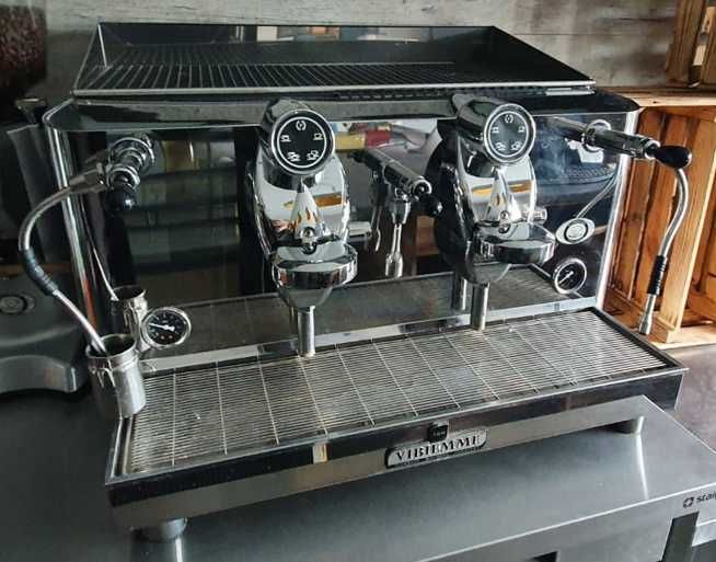 Ekspres Kolbowy La Vibiemme Lollo 2 +młynek eureka atom 75 +porcelana