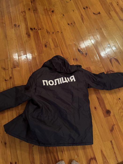 Бушлат/ куртка подовжена зимова поліція/ розмір 52