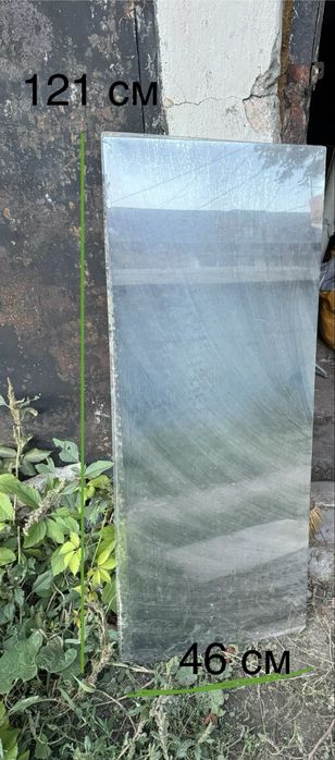 Скло прозоре для поличок вітрини