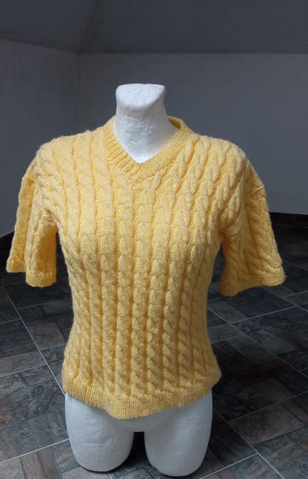 Bluzka damska sweterkowa handmade