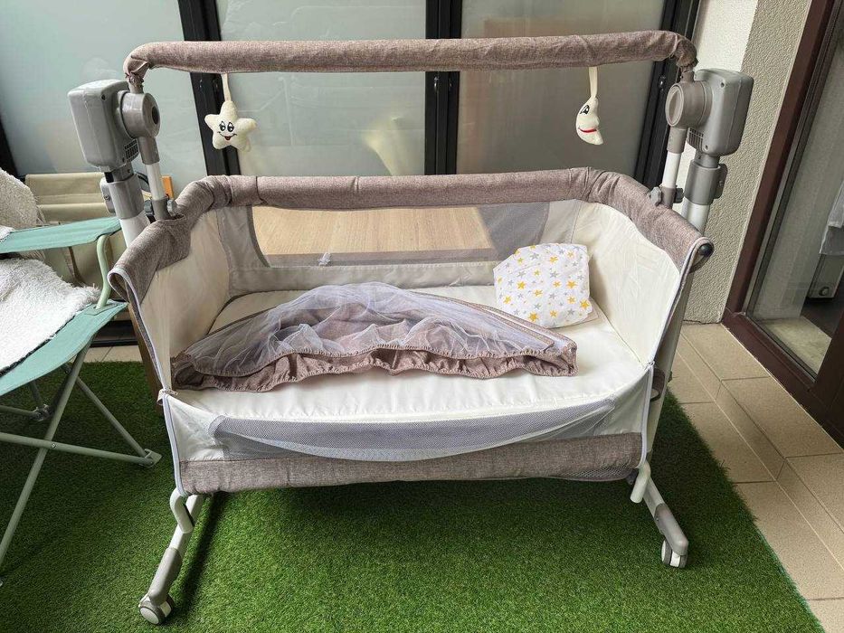 Sprzedam zestaw dla dziecka: wózek Stokke + fotelik + łóżeczko