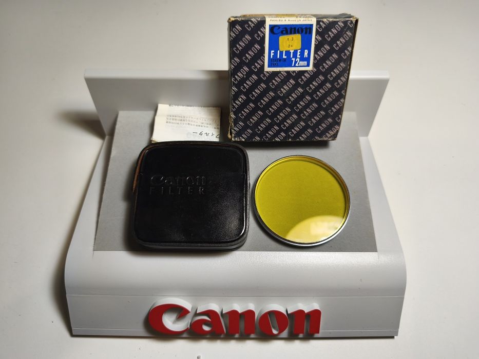 Filtro Canon Vintage Raro 72mm Y3 2x
