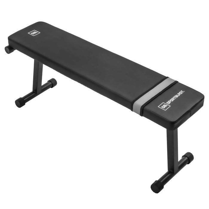 Ławka treningowa składana do ćwiczeń ławeczka płaska kompaktowa PO