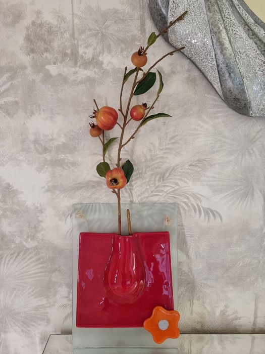 Jarra de Pendurar Artesanal em Vidro