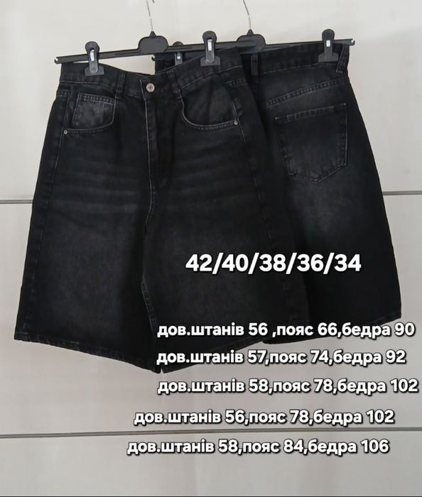 Молодіжні джинсові шорти