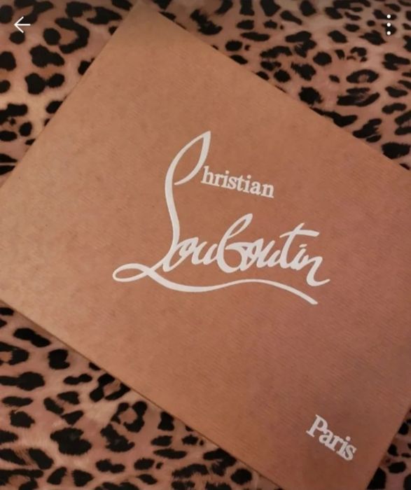 Sandálias EXTRAVAGANTES Christian Louboutin  Edição especial limitada (muito rara)