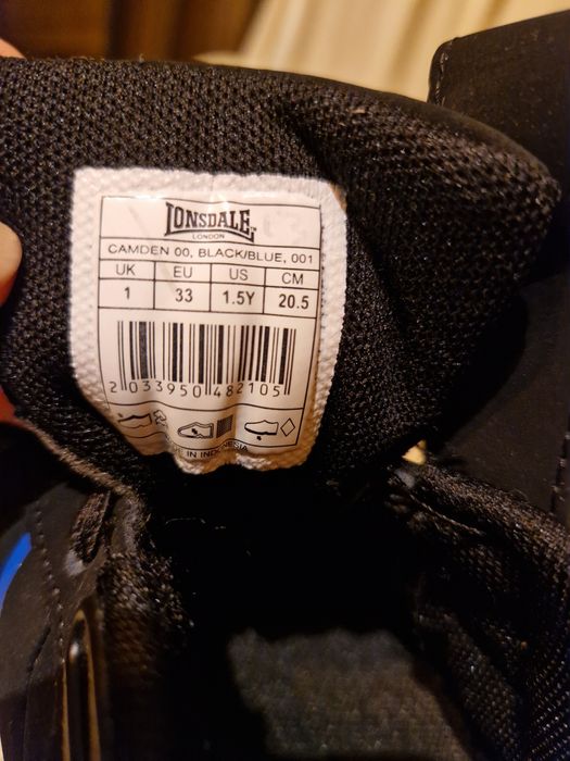 Buty dziecięce Lonsdale roz 33