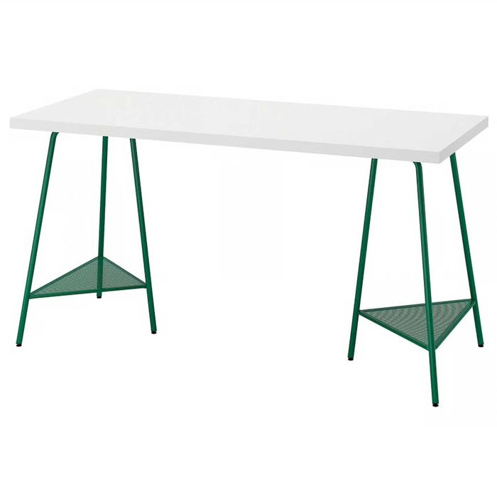 Kozioł TILLSLAG, zielony metal IKEA 105.224.24