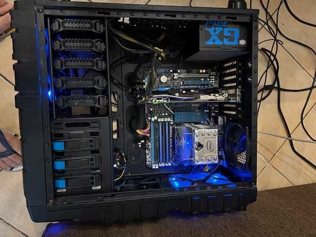 PC Gaming Board P6X58D Premium,  I7-3.30GHz , 16gb, Caixa Thermaltake