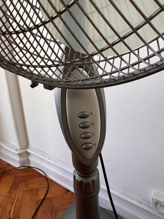 Ventoinha de pé Rowenta cinzenta