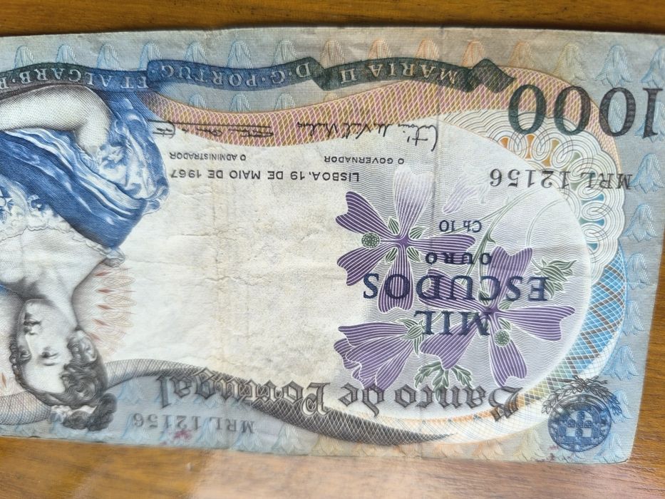Nota de 1000 escudos de 1967
