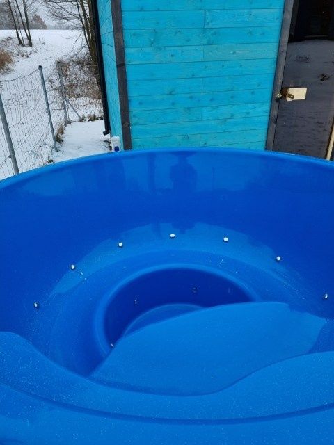 Balia ogrodowa 2,25m Ruska bania jacuzzi sauna