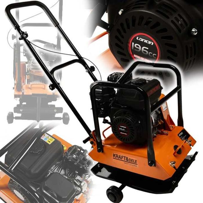 ZAGĘSZCZARKA SPALINOWA do gruntu loncin 7KM 65kg 4900VPM