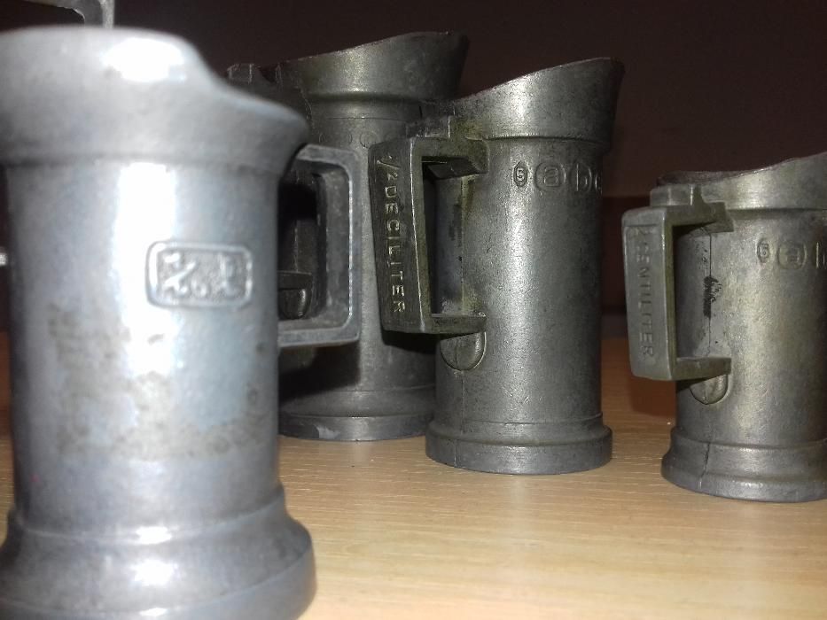 maiarki cynowe  z przełomu  XIX/XX wiek - antyk