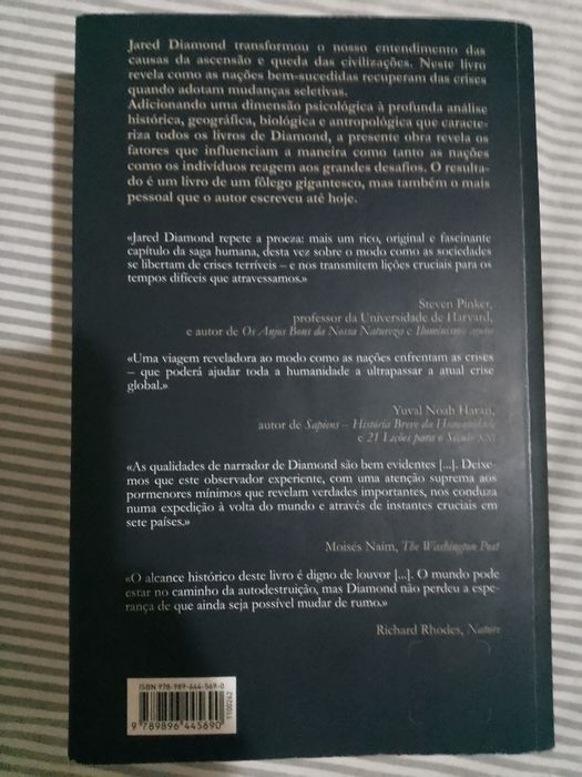 Como se renovam as nações de Jared Diamond