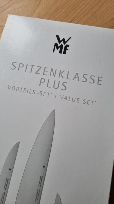 Komplet 3 noży kuchennych WMF Spitzenklasse Plus