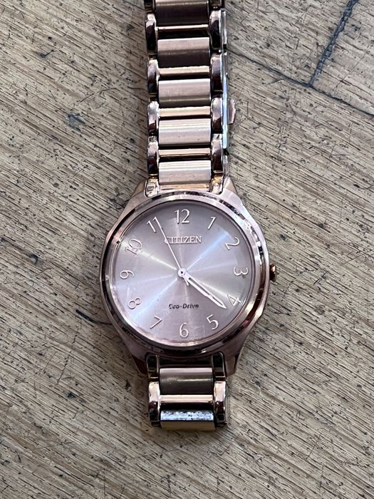 Relógio Citizen Eco-Drive Rose Gold Feminino