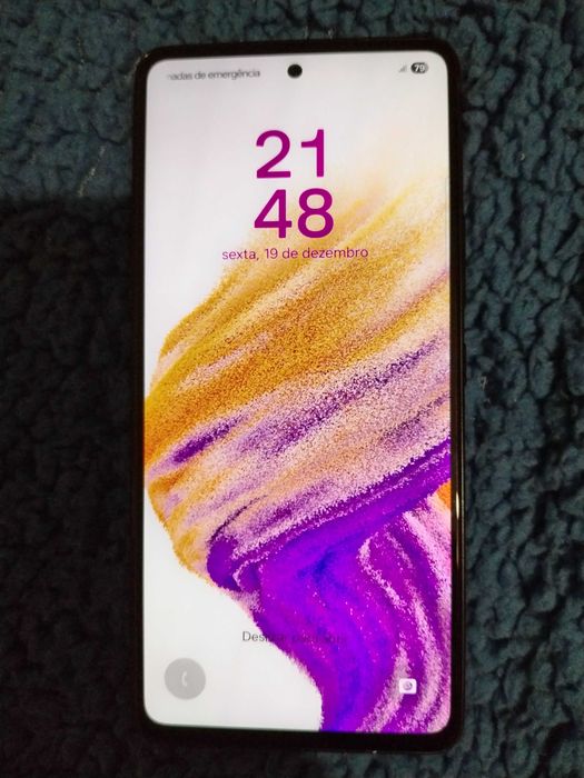 Samsung a53 6ram+6ram dual sim 128g