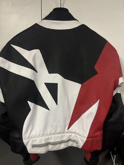 Bulsao/casaco de cabedal 100% como novo