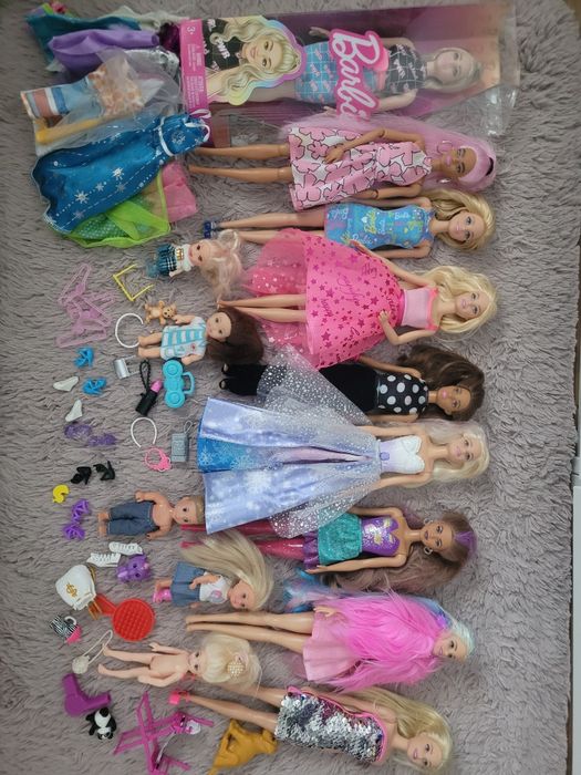 Lalki Barbie zestaw