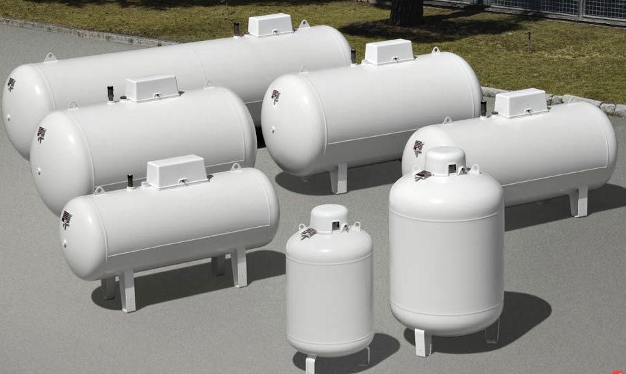 zbiornik na gaz lpg propan przydomowy podziemny naziemny